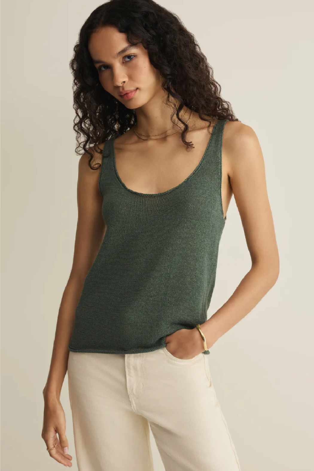 Perch Linen Tank