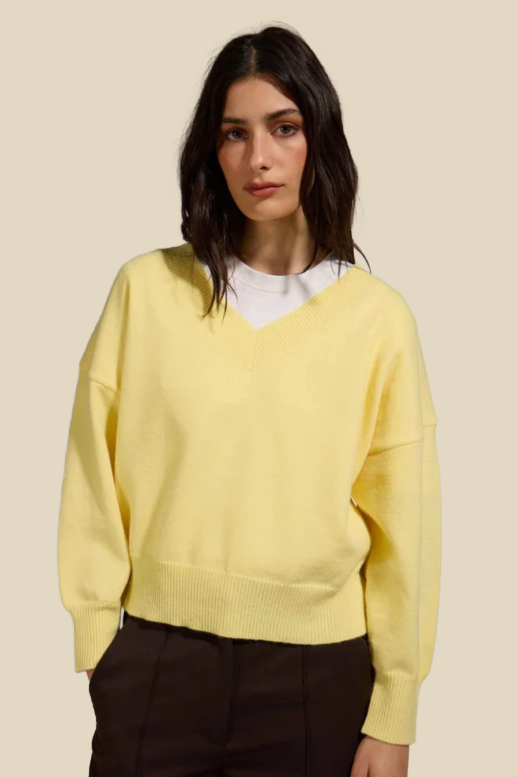Boggle V-Neck Sweater