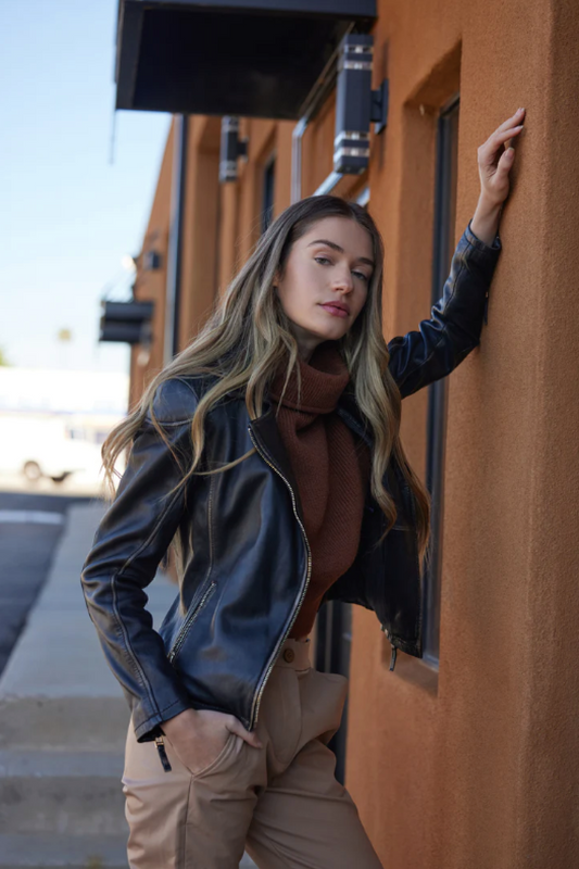 Womens leather jackets clearance canada