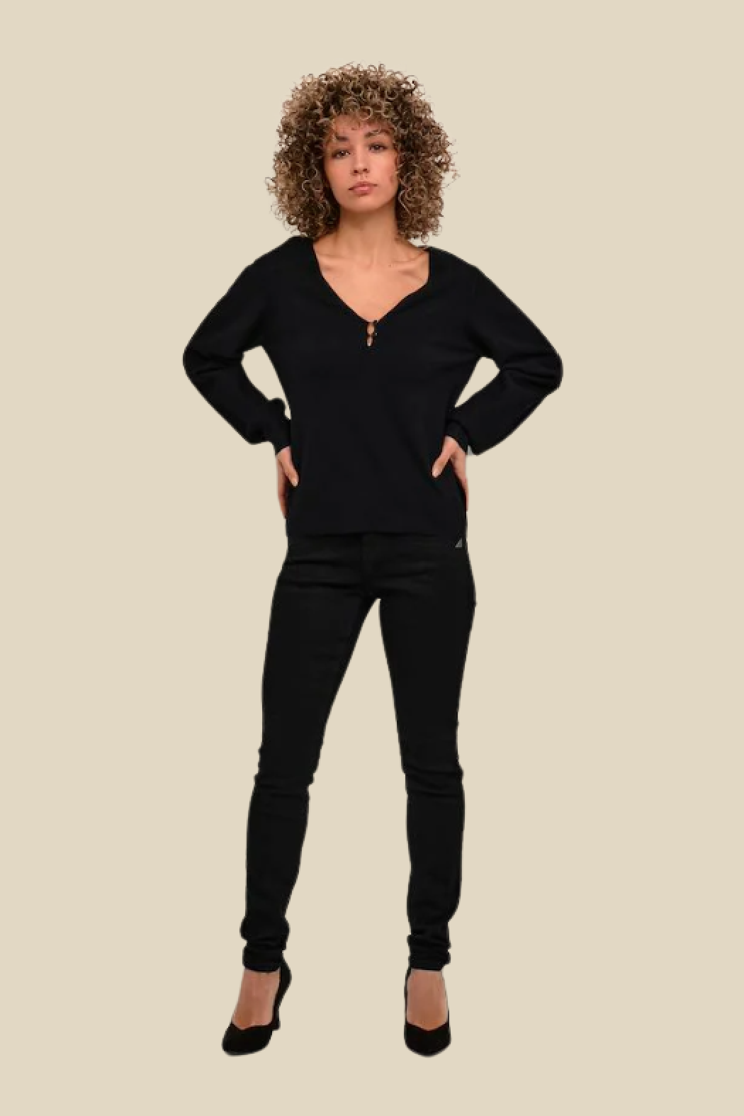 Villea V-Neck Pullover