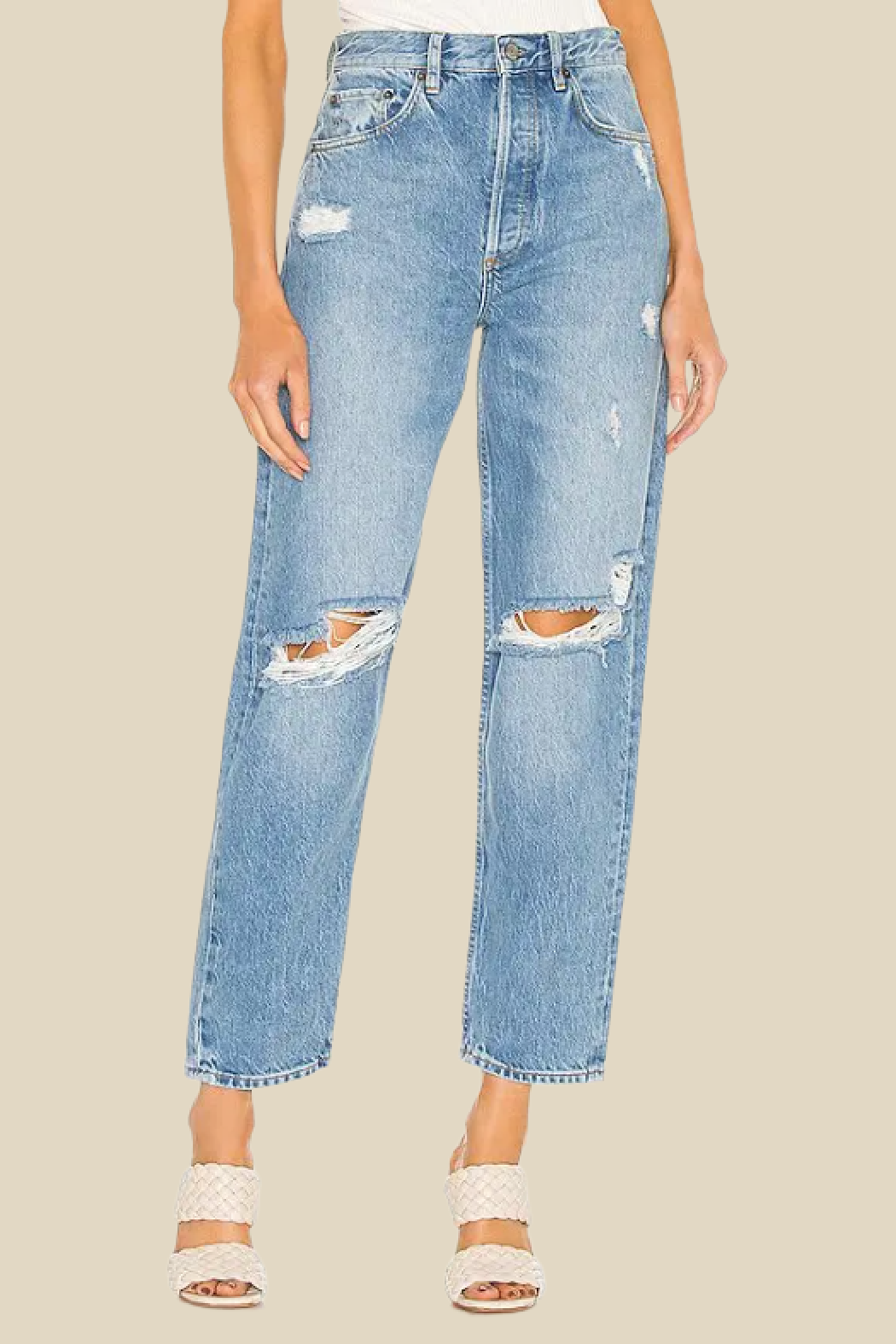 Toby High Rise Tapered Jean