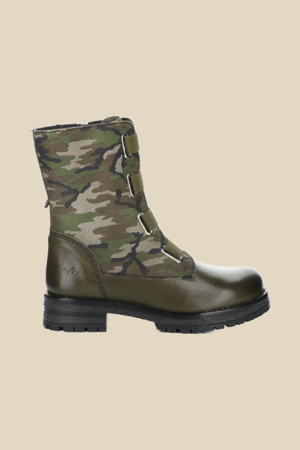 Pause Camo Zip Up Boots