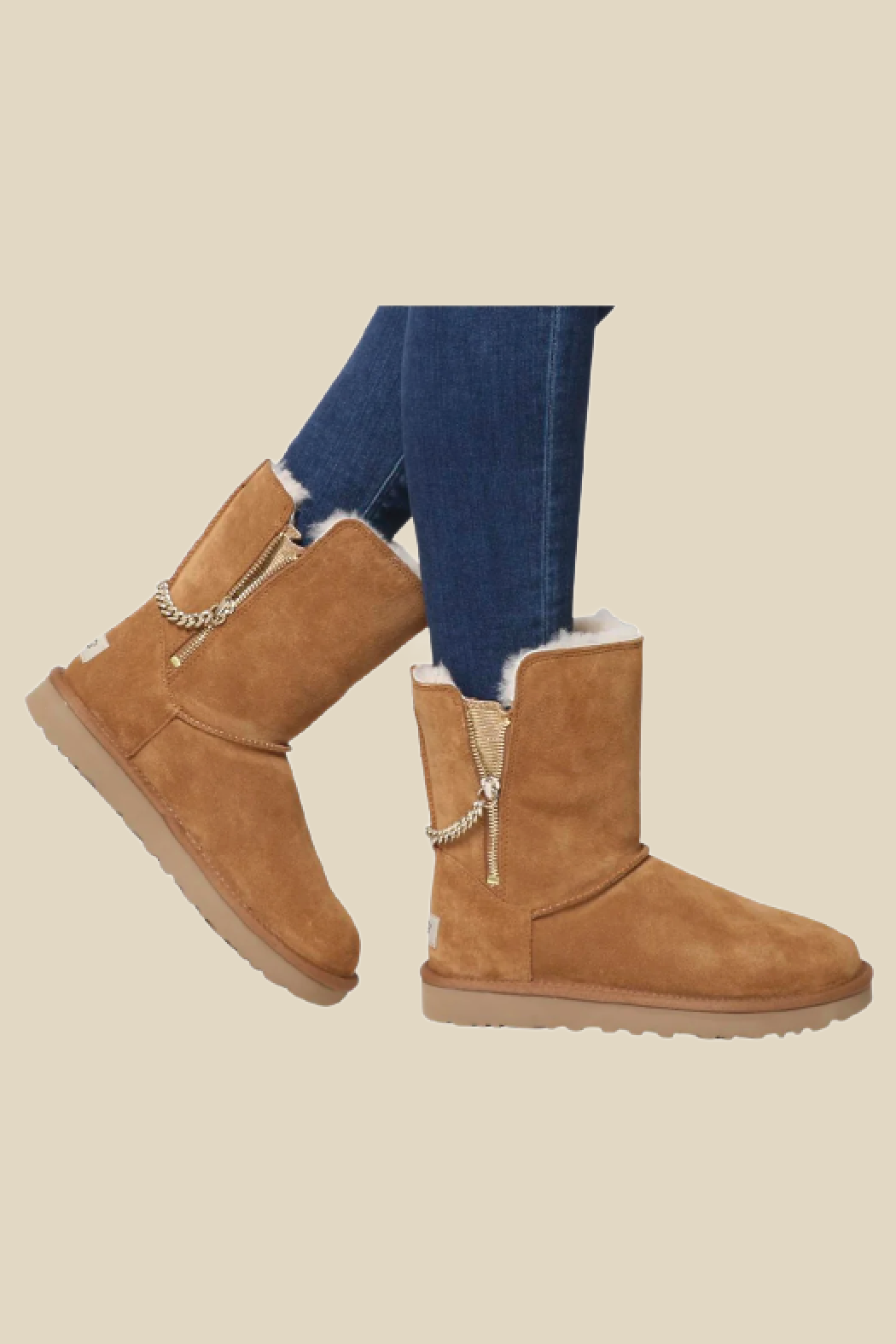 Sparkle top zip ugg