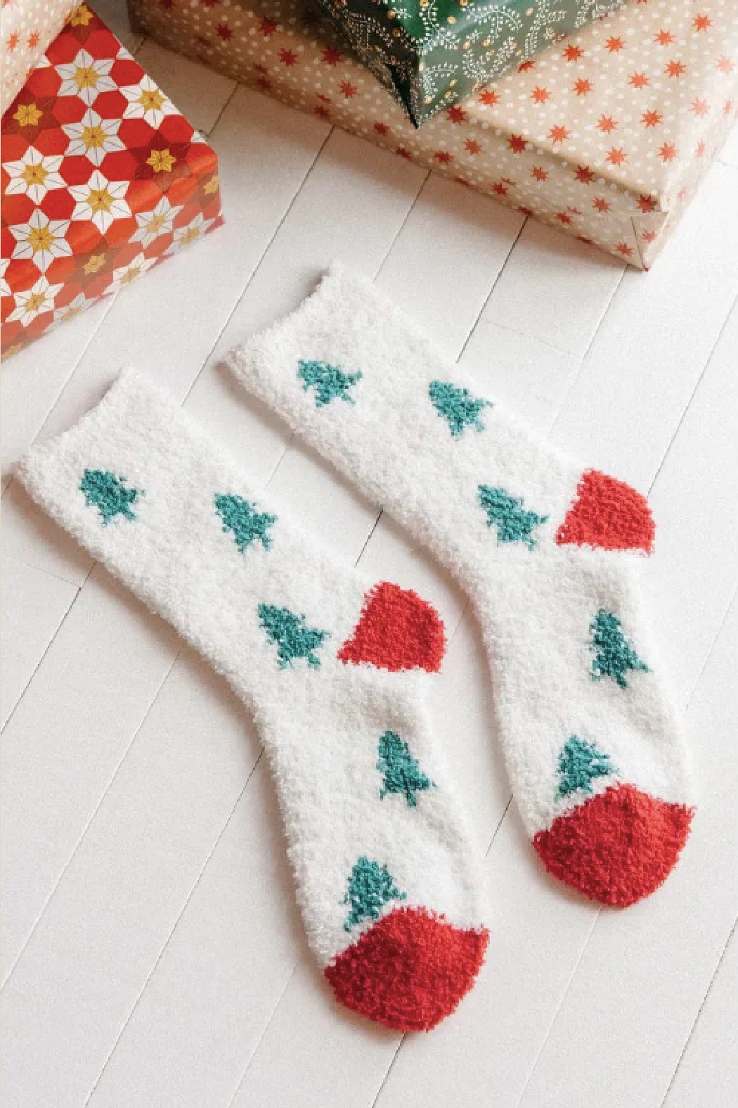 Plush Tree Socks