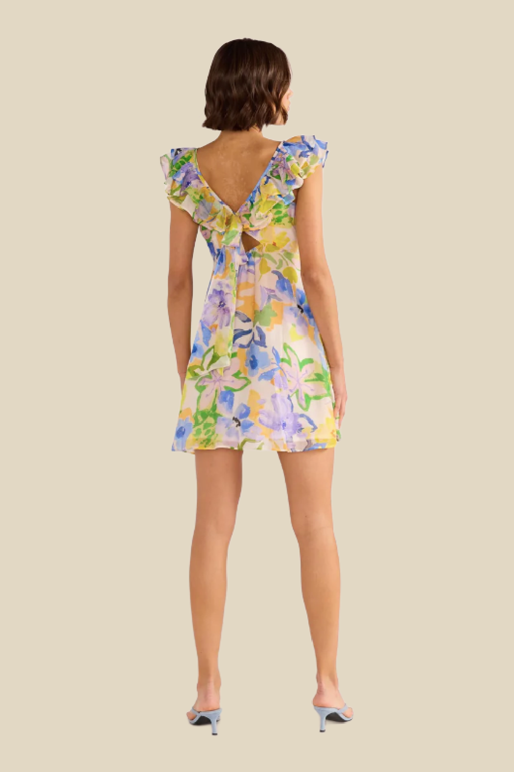 Fable Frill Mini Dress