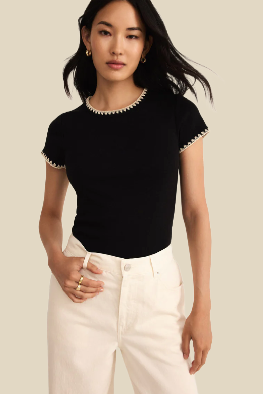Cassis Rib Tee