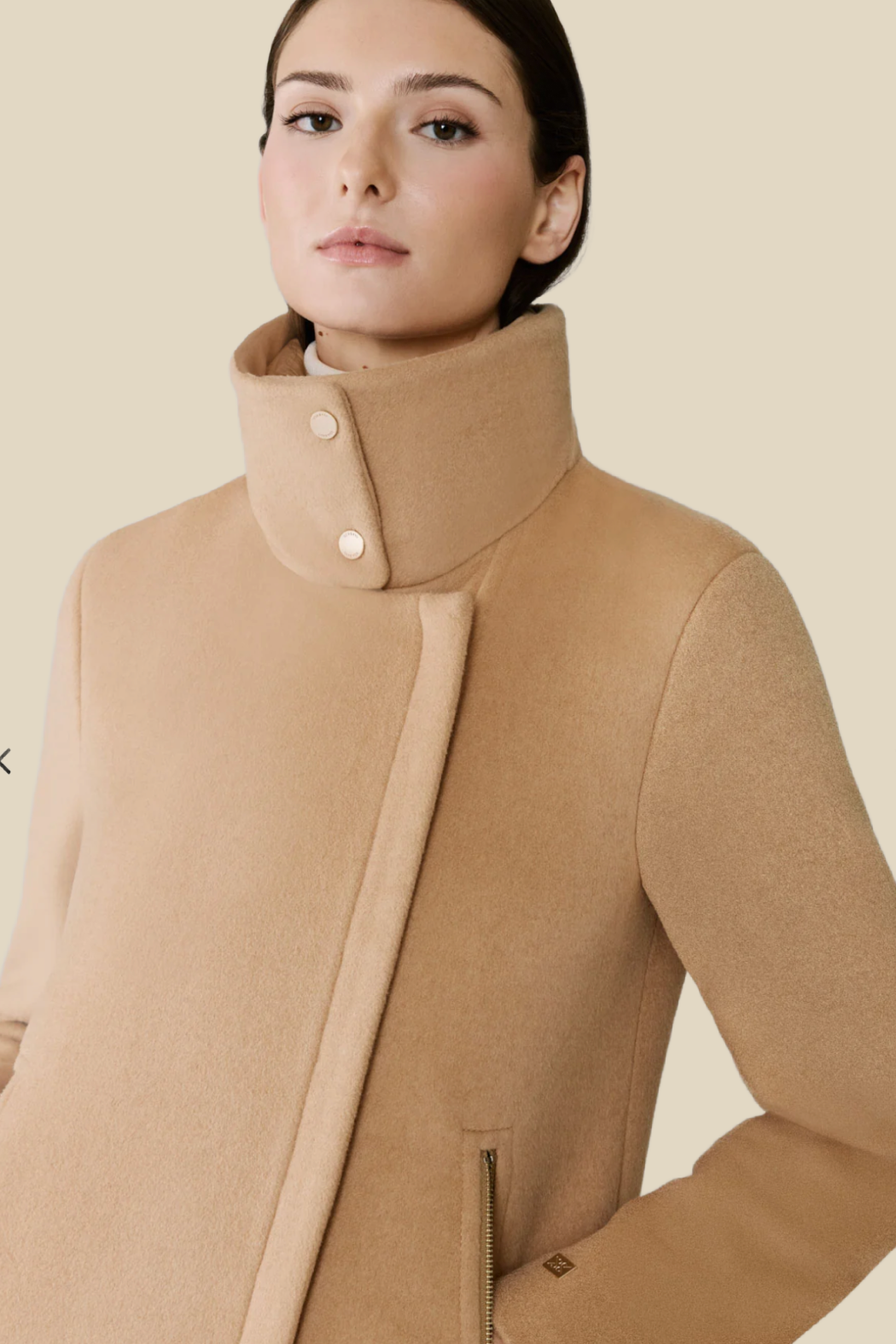Abbi Wool Bib Coat