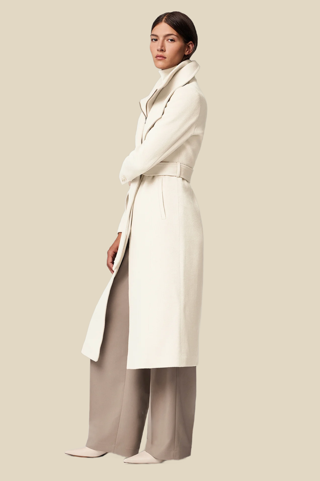 Ilana Wool Belt Coat