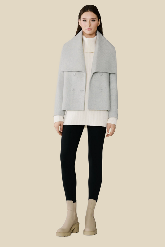 Tala Double Breasted Wool