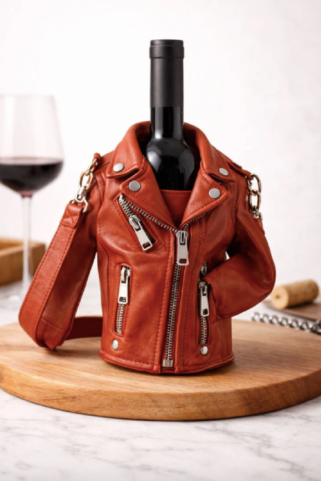 Vino, Wine/Alcohol Holder with Strap
