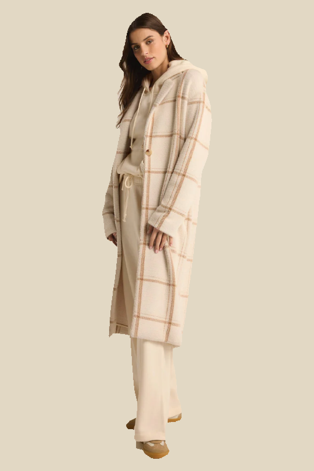 Mason Windowpane Coat