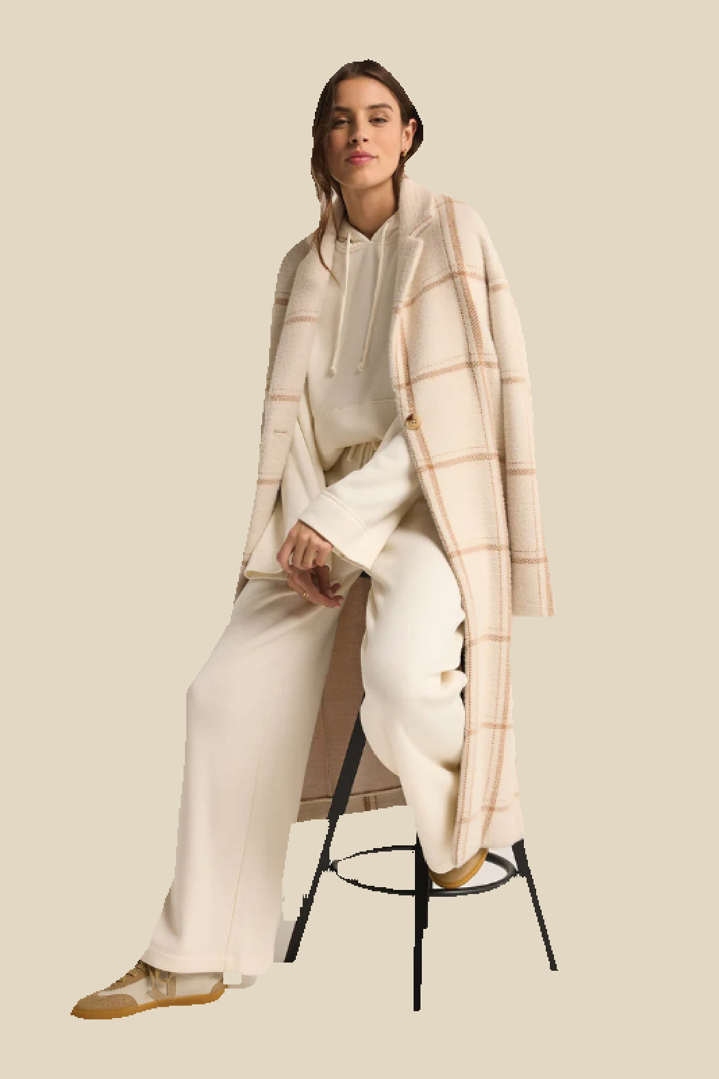 Mason Windowpane Coat