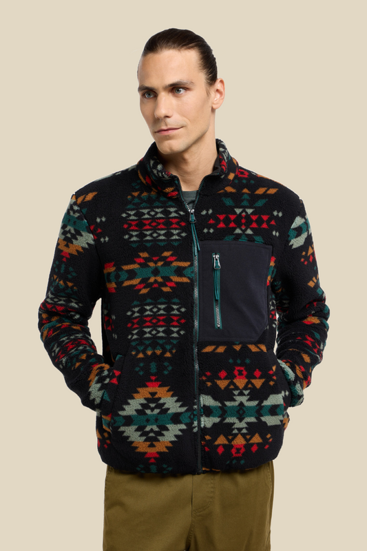 Modische TeddyJacke