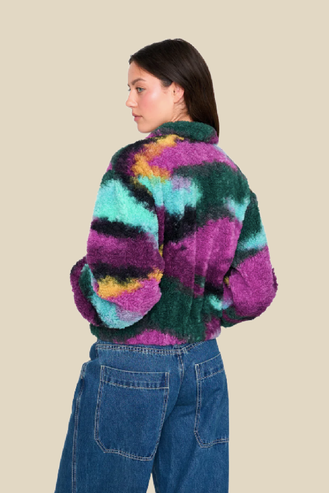 Multicolour Half Zip