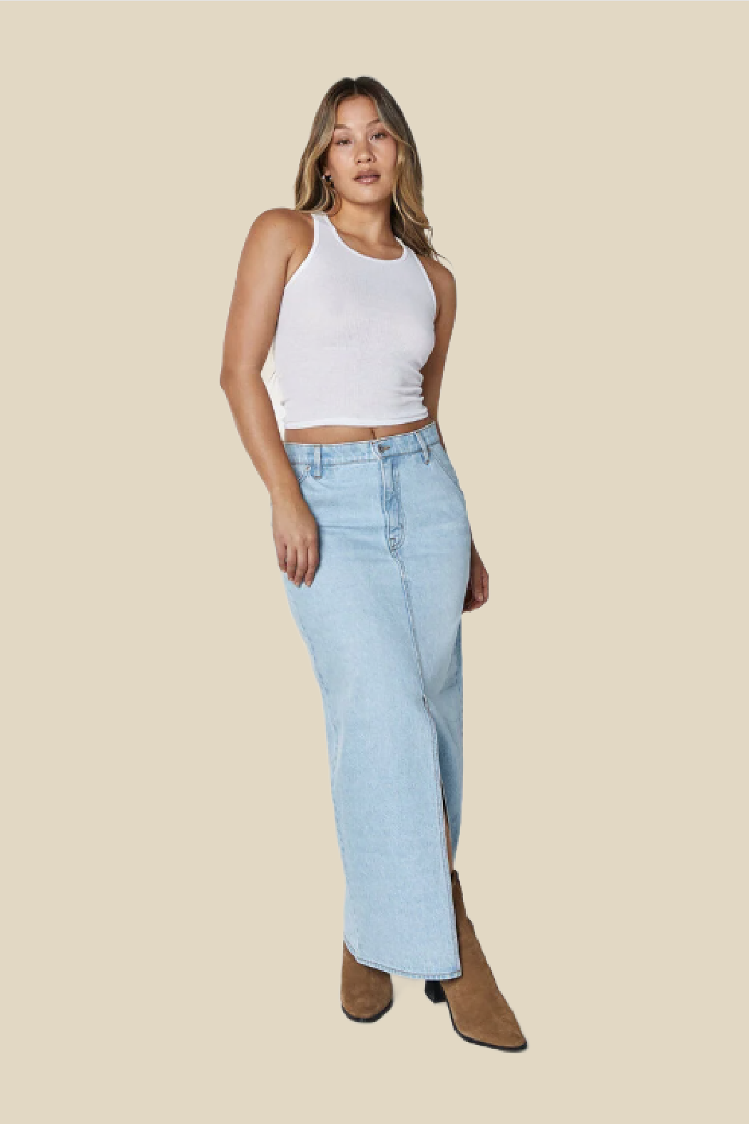 Mateo Mid Rise Maxi