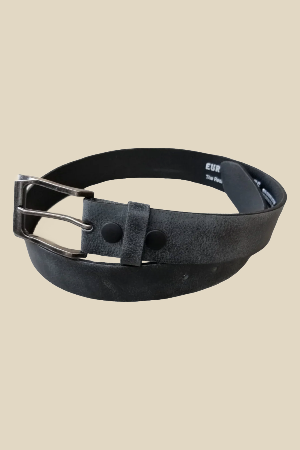 Men's Distressed Leather Belt