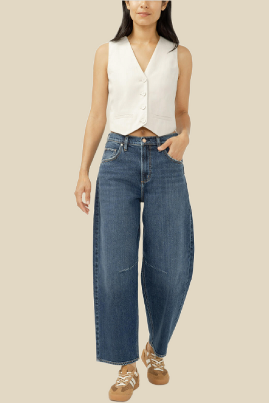 Silver High Rise Barrel