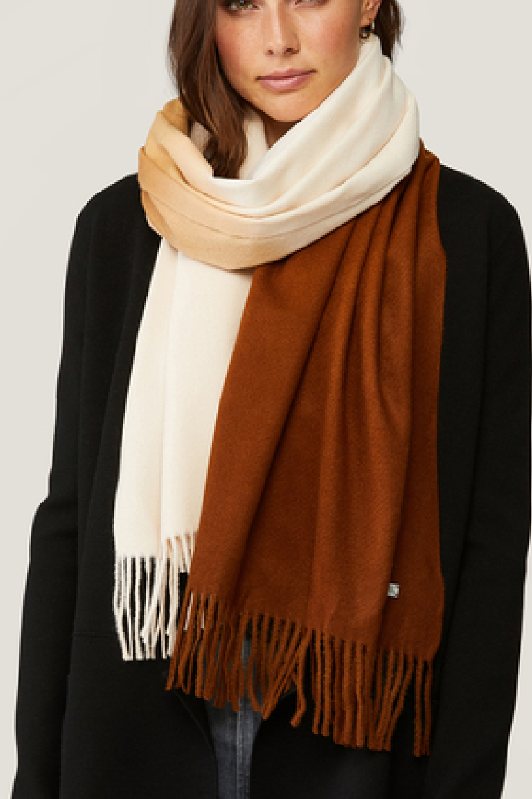 Soia Kyo Two Tone Scarf