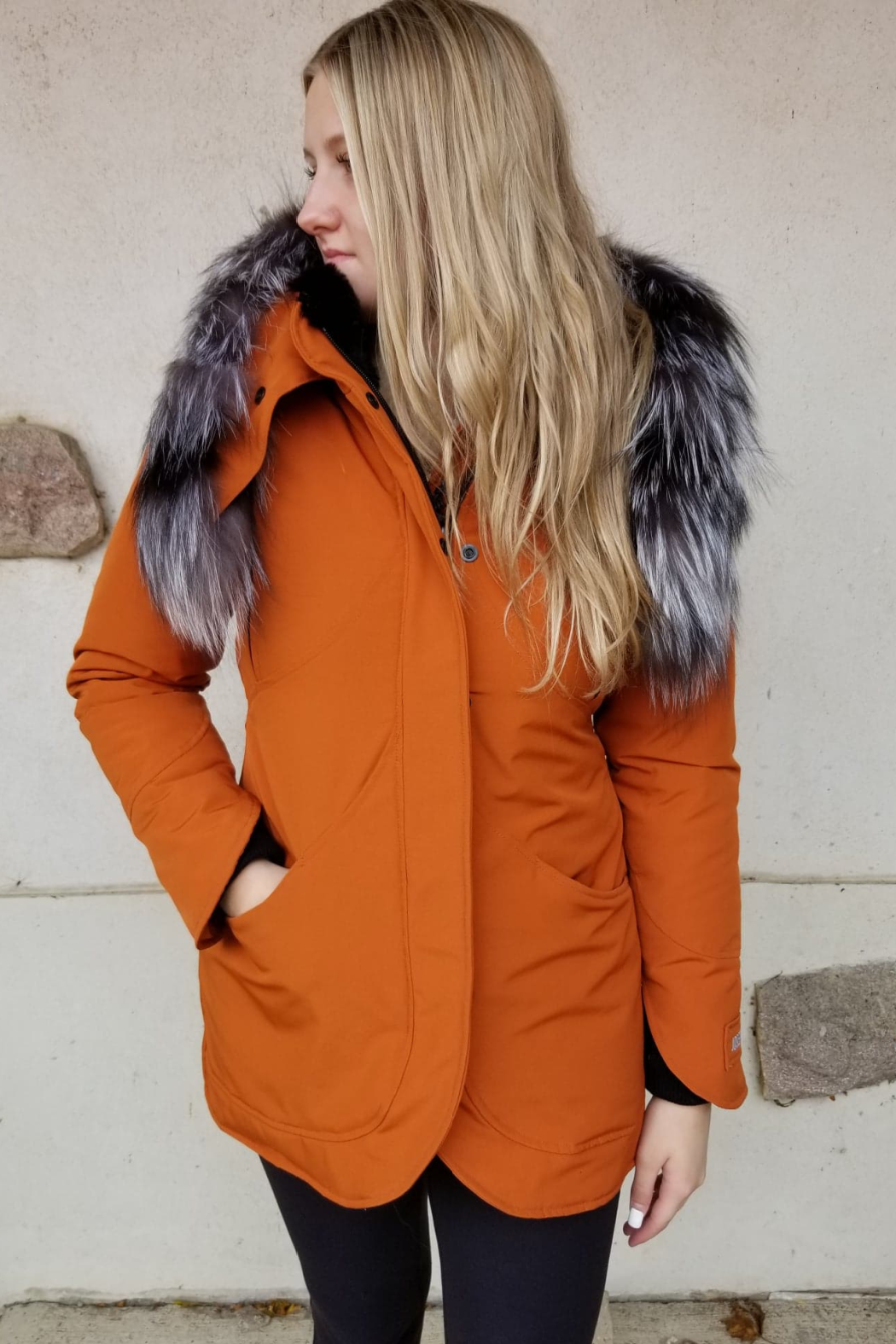 Joseph Tassoni Fingertip Tulip Parka