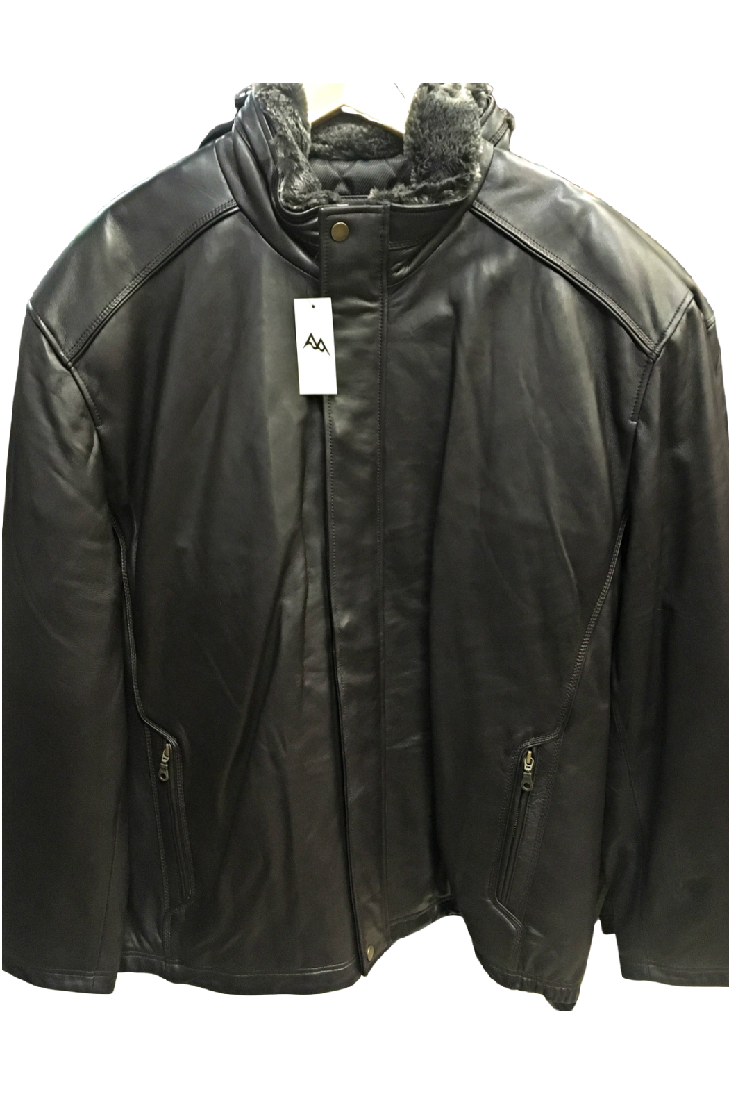 Black Ice Leather Jacket 5116