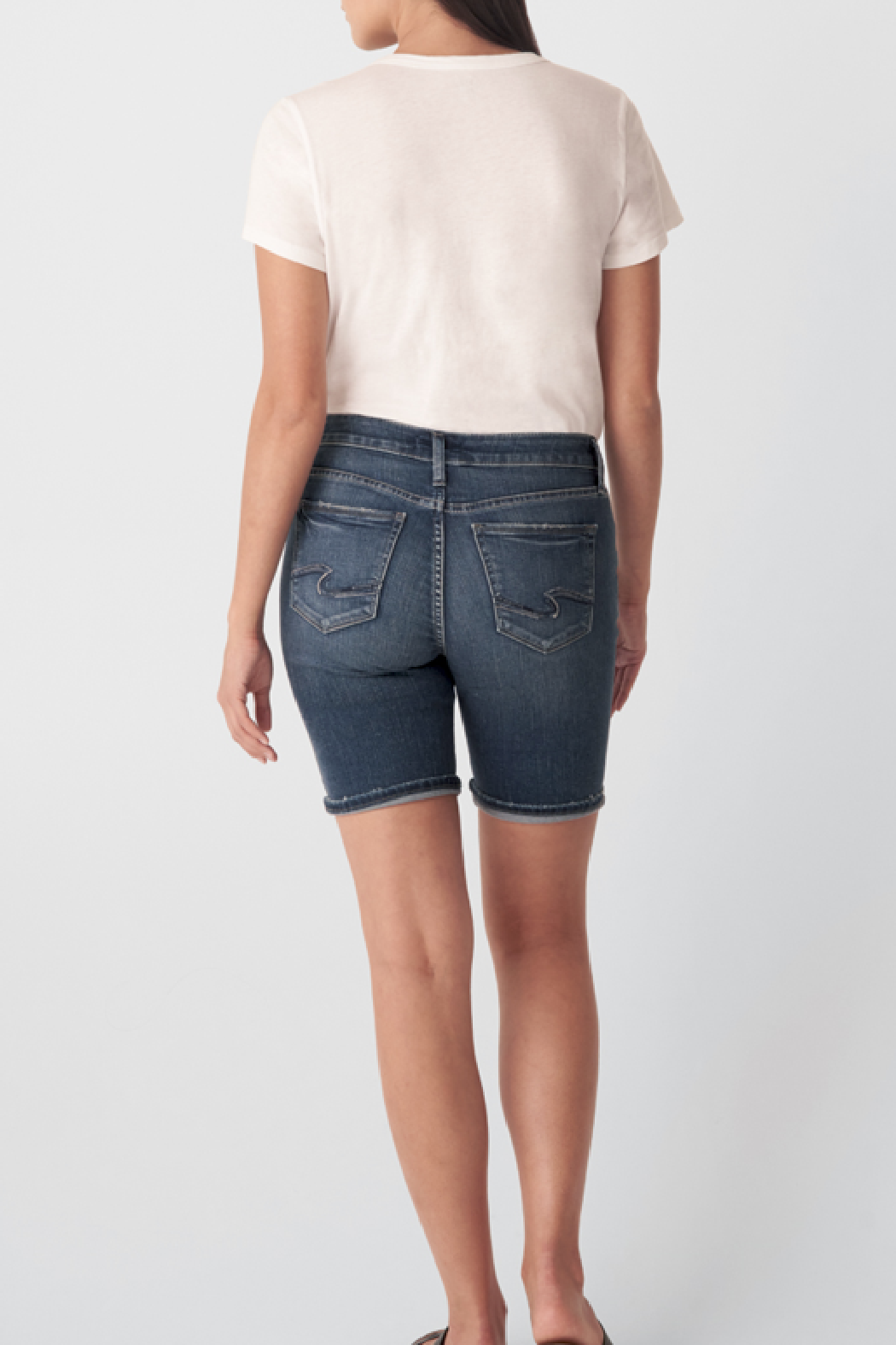 Silver suki sales bermuda shorts