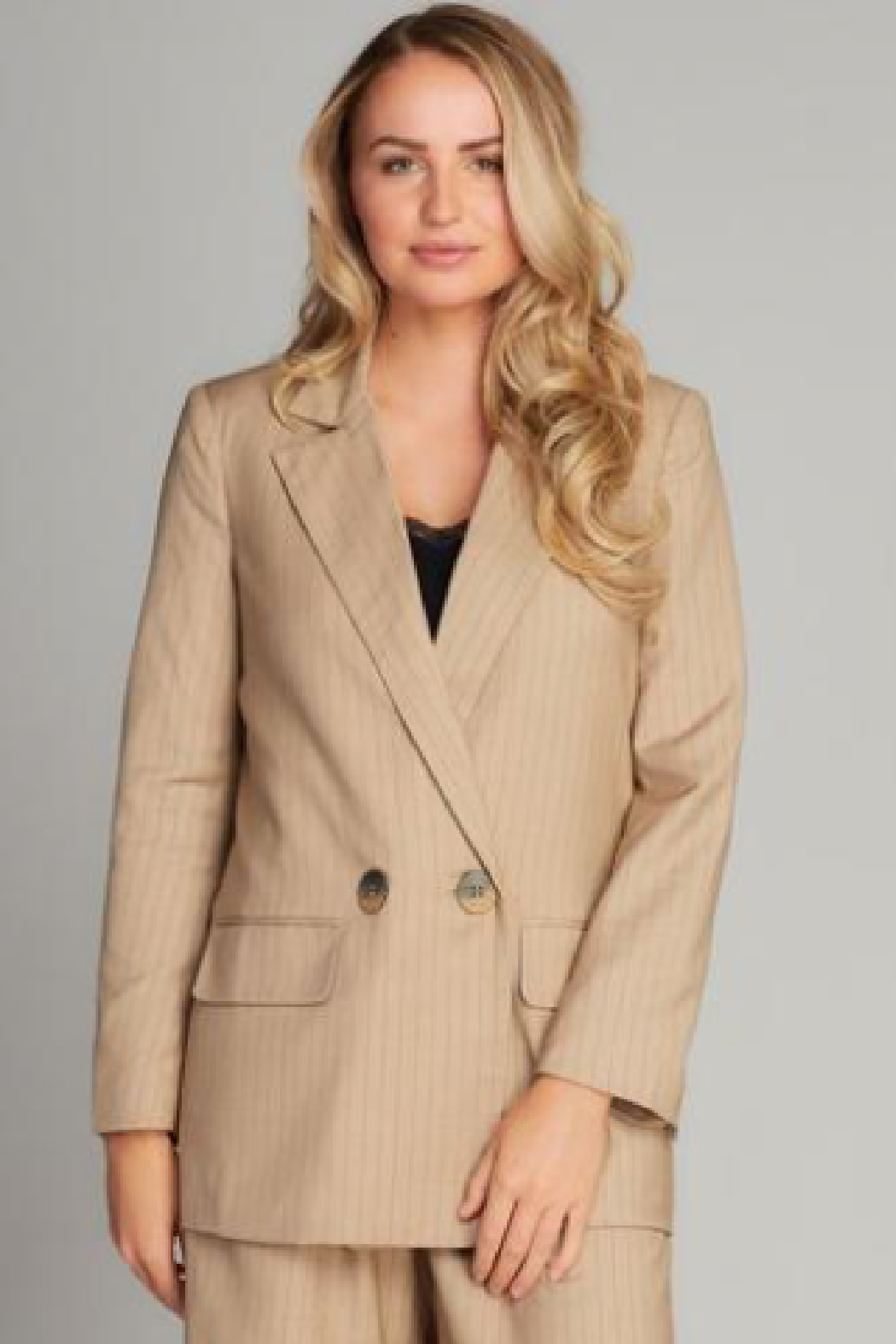 Stripe Blazer