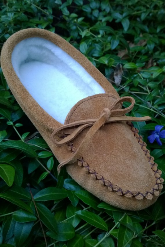 Women's Suede Borg Lined