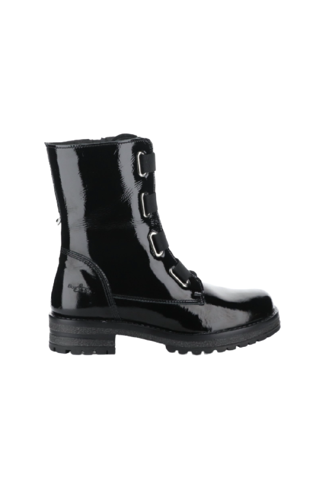 Pause Patent Zip Up Boots