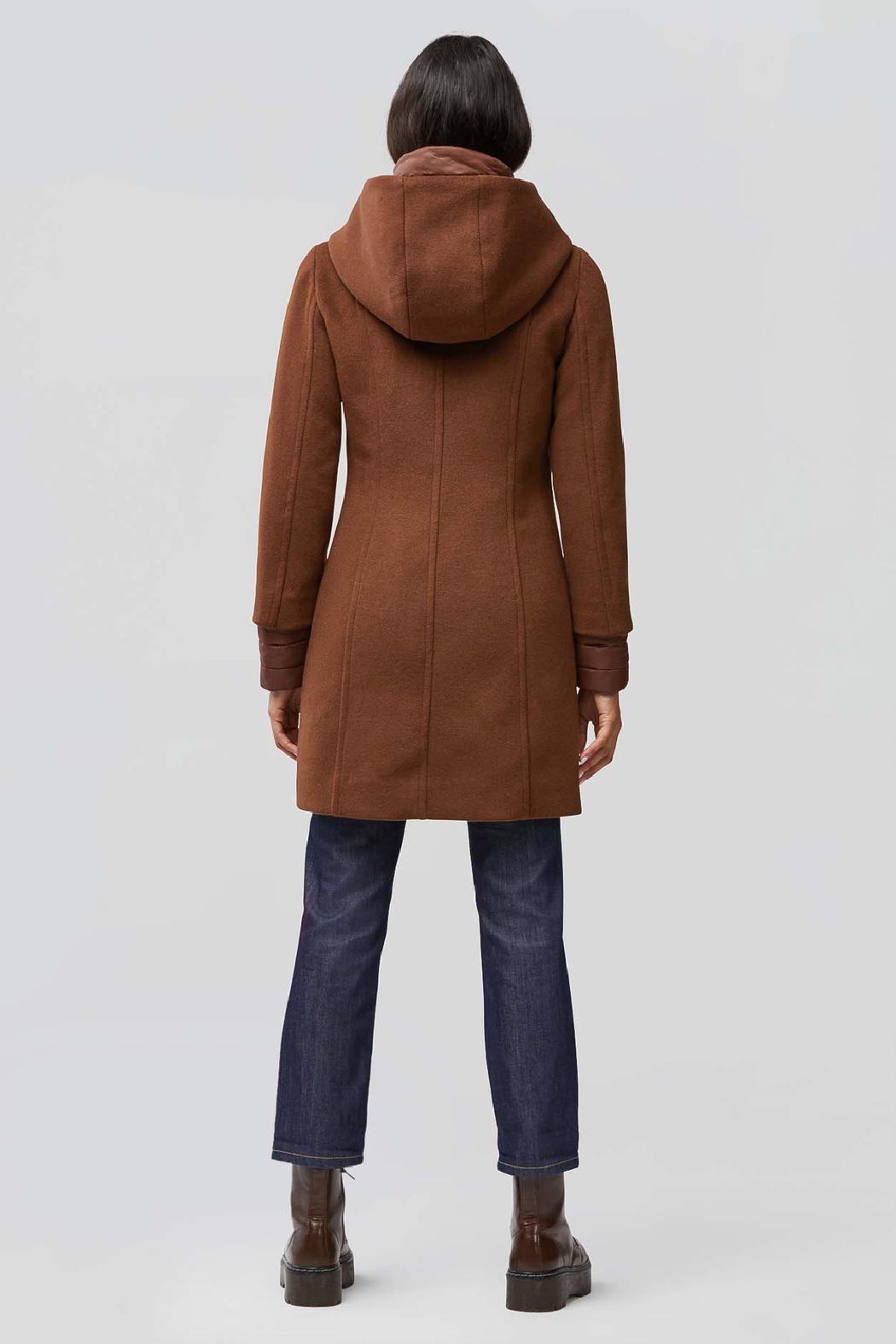 Rooney-N Wool Coat with Puffy Collar