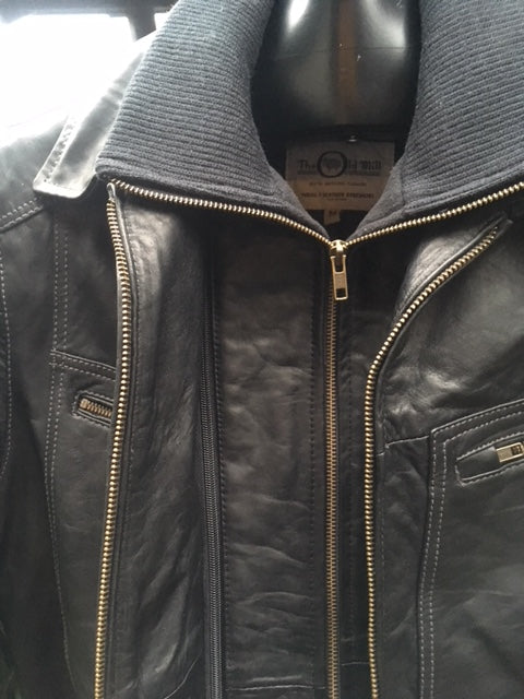 Transmission Leather Coat 3810