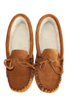 Women's Suede Borg Lined