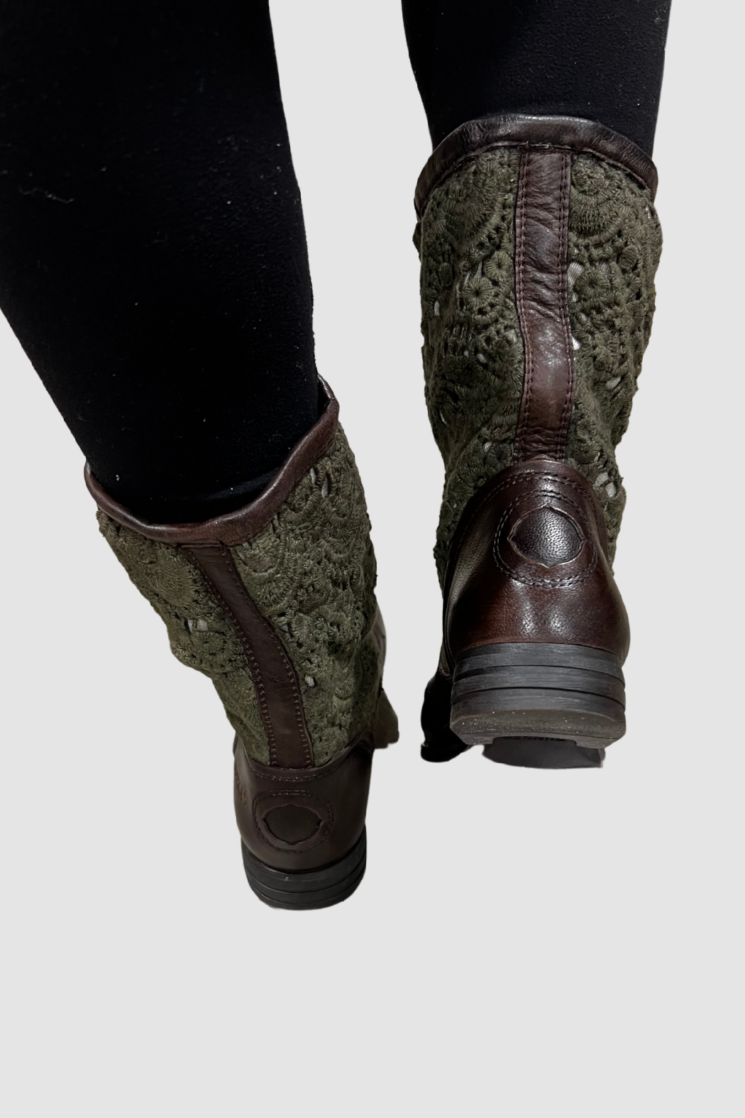 Bunker Lined Crochet Slouch Boot