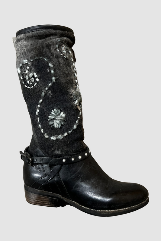 Bunker Lined Tall Slouch Boot
