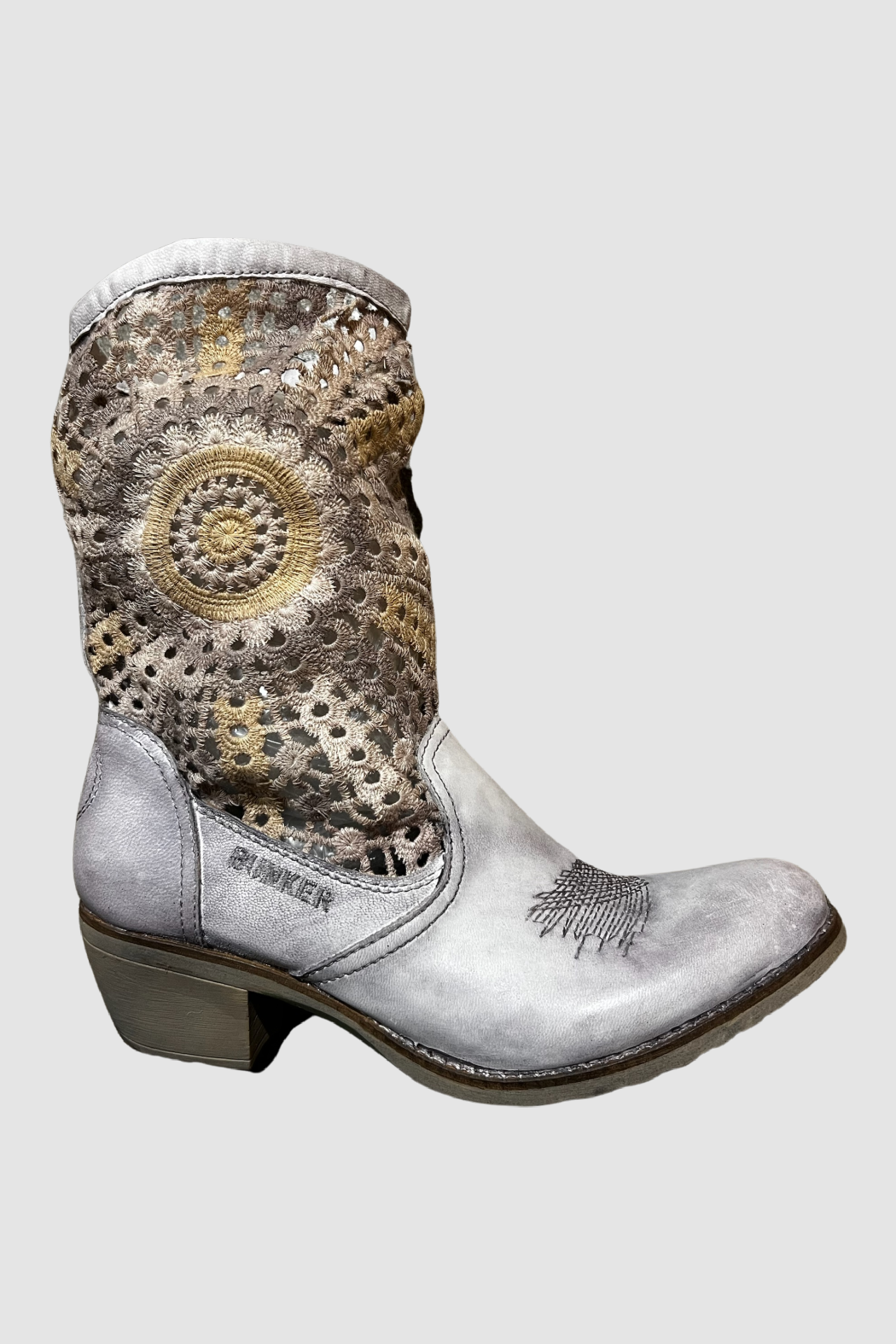 Bunker Crochet Cowgirl Boot