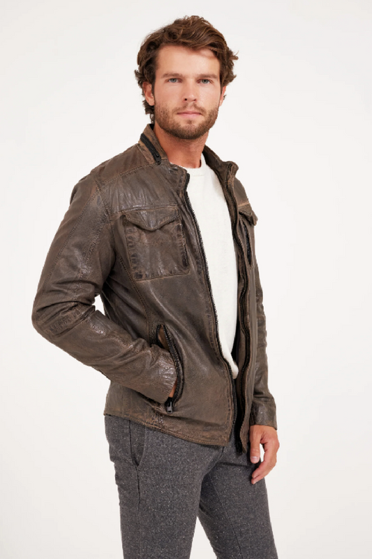 Men's Leather Outerwear – The Old Mill