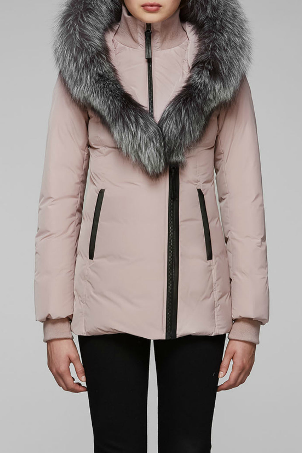 Adali-X Down Coat with Fur