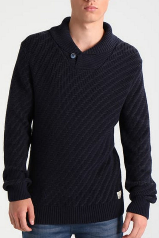 Glenn Shawl Neck Sweater