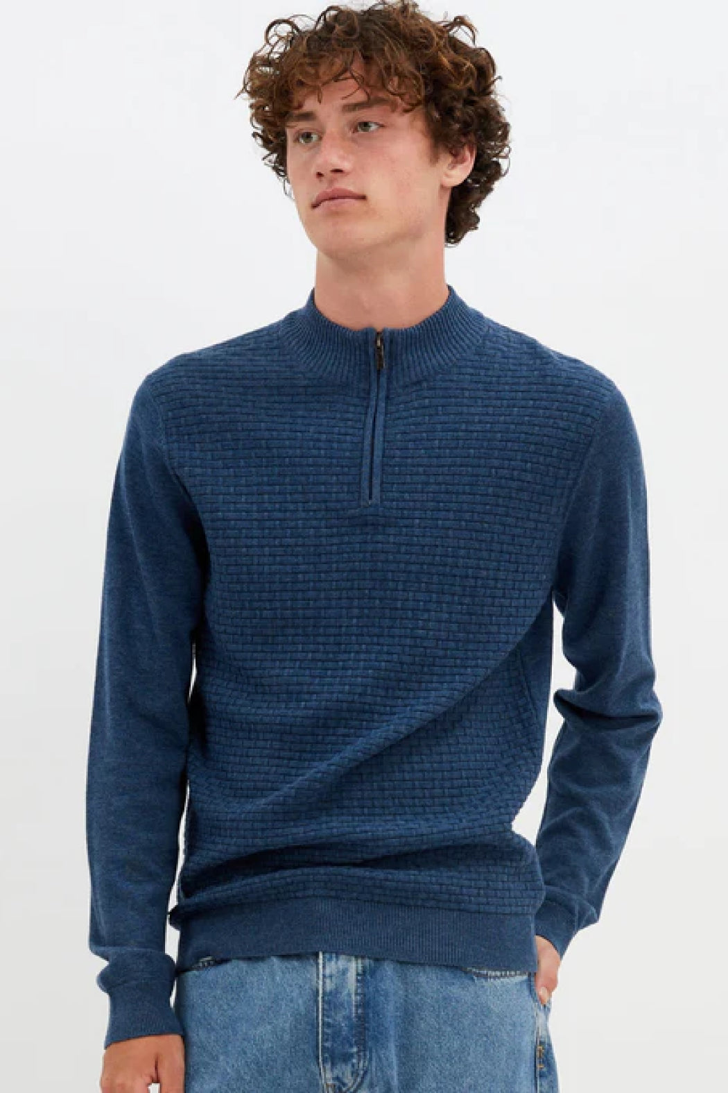 Nolan Half Zip Sweater