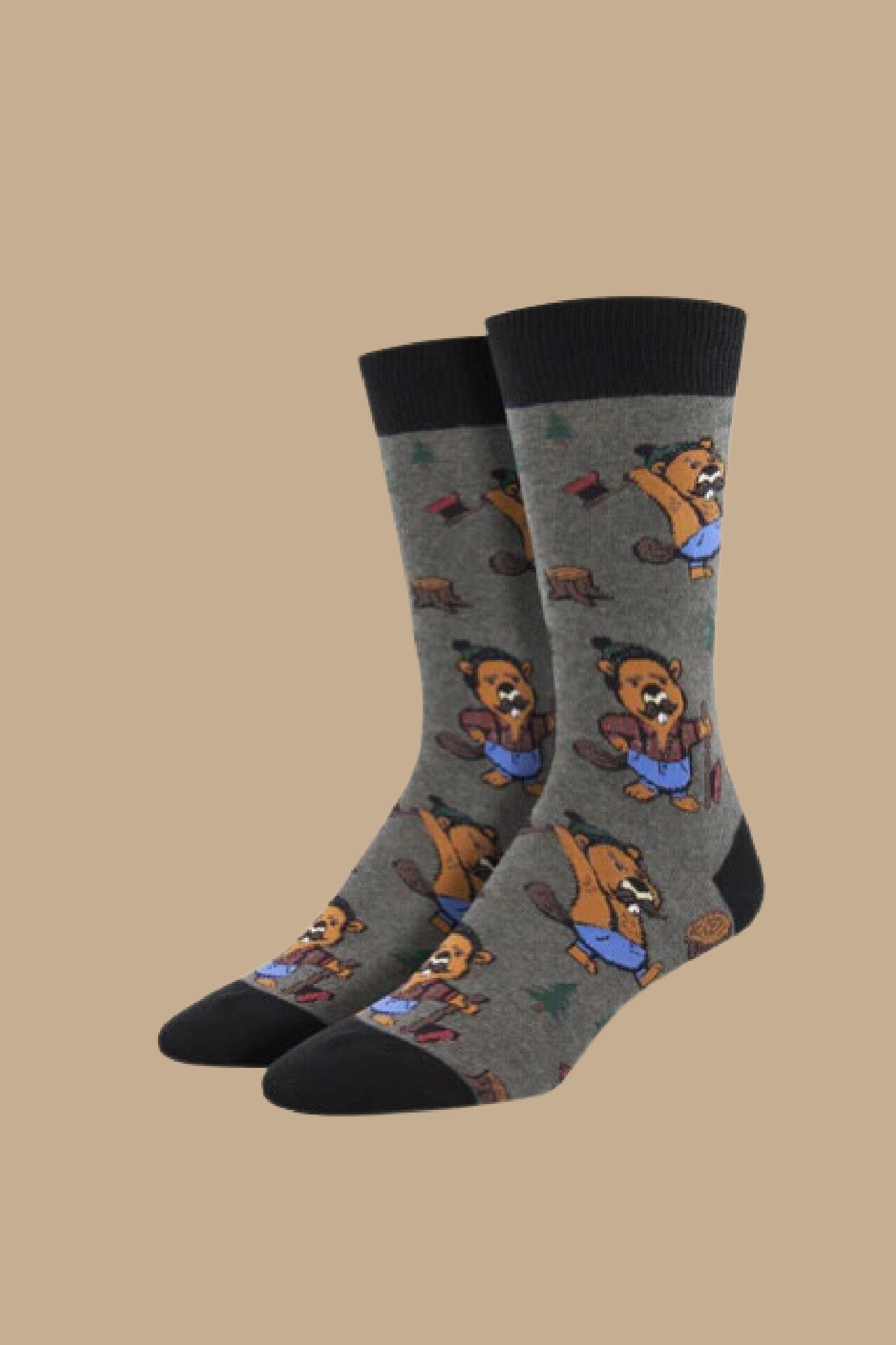 Knotty Beaver Socks