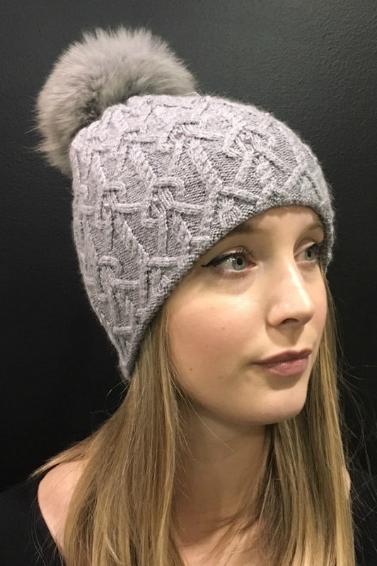 Knit with Pearls Toque